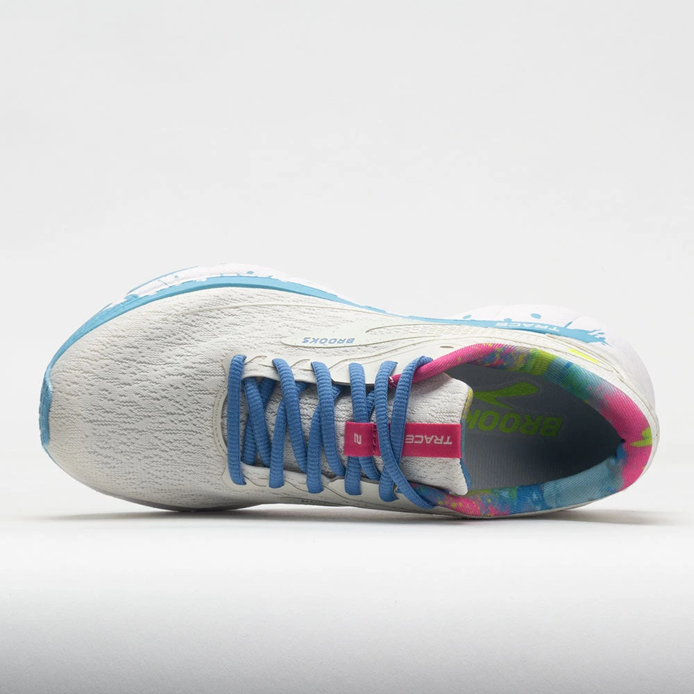 Brooks Trace 2 Women's White/Gray/Alaskan Blue 5 Brooks Trace 2 Women's White/Gray/Alaskan Blue - Image 3