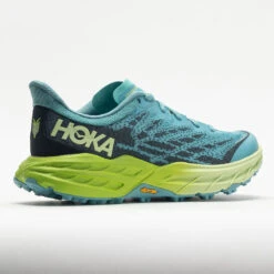 HOKA Speedgoat 5 Women's Coastal Shade/Green Glow -Hoka Sports Gear Shop 049967 6