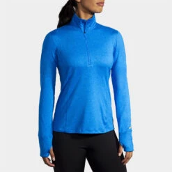 Brooks Dash 1/2 Zip Women's 25 Brooks Dash 1/2 Zip Women's -Hoka Sports Gear Shop 056547 471 1