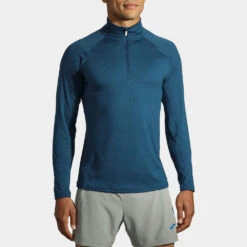 Brooks Dash 1/2 Zip Men's -Hoka Sports Gear Shop 056561 407 1