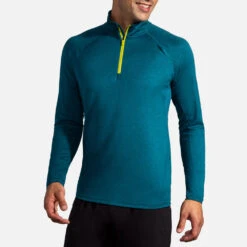 Brooks Dash 1/2 Zip Men's -Hoka Sports Gear Shop 056561 457 1