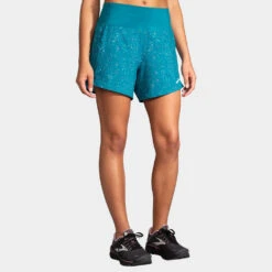 Brooks Chaser 5" Shorts Women's -Hoka Sports Gear Shop 056658 486 1