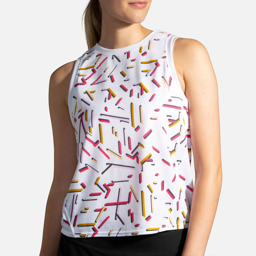 Brooks Distance Graphic Tank Women's (2020) 7 Brooks Distance Graphic Tank Women's (2020) - Image 5
