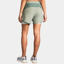 Brooks Chaser 5" 2-in-1 Shorts Women's -Hoka Sports Gear Shop 056804 326 2