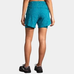 Brooks Chaser 5" 2-in-1 Shorts Women's -Hoka Sports Gear Shop 056804 486 2