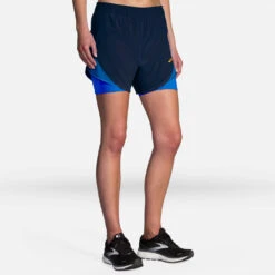 Brooks Chaser 5" 2-in-1 Shorts Women's -Hoka Sports Gear Shop 056804 491 1