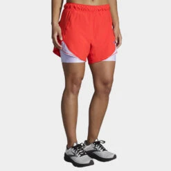 Brooks Chaser 5" 2-in-1 Shorts Women's -Hoka Sports Gear Shop 056804 646 1