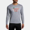 Brooks Distance Graphic Long Sleeve Men's -Hoka Sports Gear Shop 056816 047 1