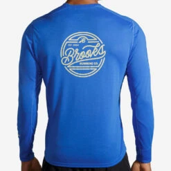 Brooks Distance Graphic Long Sleeve Men's 41 Brooks Distance Graphic Long Sleeve Men's -Hoka Sports Gear Shop 056816 494 2