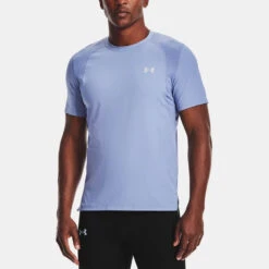 Under Armour Iso-Chill Run Short Sleeve Men's -Hoka Sports Gear Shop 056878 420 1