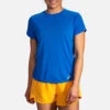 Brooks Distance Short Sleeve Women's (2020) 1 Brooks Distance Short Sleeve Women's (2020) -Hoka Sports Gear Shop 057013 480 1