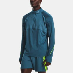Under Armour Qualifier Run 2.0 1/2 Zip Men's -Hoka Sports Gear Shop 057046 414 1