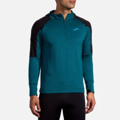 Brooks Notch Thermal Hoodie Men's -Hoka Sports Gear Shop 057086 446 1