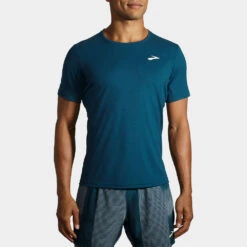 Brooks Atmosphere Short Sleeve Men's -Hoka Sports Gear Shop 057220 418 1