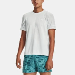 Under Armour Seamless Stride Short Sleeve Men's -Hoka Sports Gear Shop 057263 006 1