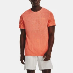 Under Armour Seamless Stride Short Sleeve Men's -Hoka Sports Gear Shop 057263 848 1