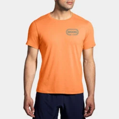 Brooks Distance Short Sleeve 2.0 Men's -Hoka Sports Gear Shop 057297 834 1