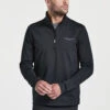Saucony Solstice 1/4 Zip Men's 1 Saucony Solstice 1/4 Zip Men's -Hoka Sports Gear Shop 057425 bk 1