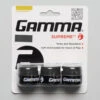 Gamma Supreme Overgrip 3 Pack -Hoka Sports Gear Shop 060143 blk 1