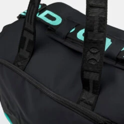 HEAD Coco Court Bag Black/Mint -Hoka Sports Gear Shop 073282 3