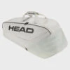 HEAD Pro X Racquet Bag M 6 Pack Corduroy White/White -Hoka Sports Gear Shop 073395 1