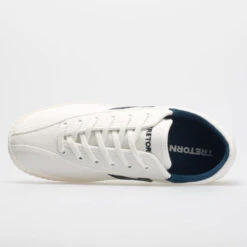 Tretorn Nylite Plus Canvas Women's Vintage White/Navy -Hoka Sports Gear Shop 114563 2