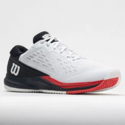 Wilson Rush Pro Ace Men's White/Black/Poppy Red -Hoka Sports Gear Shop 116759 5