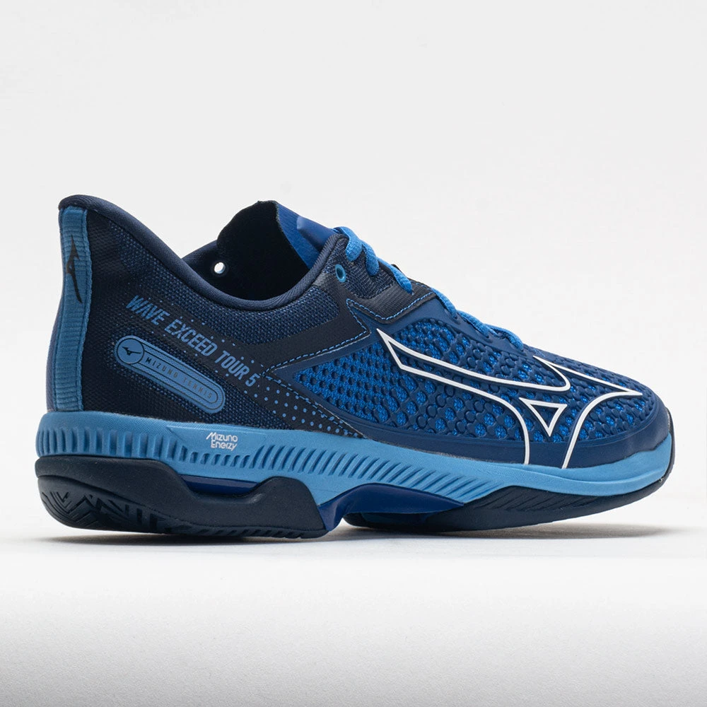 Mizuno Wave Exceed Tour 5 AC Men's True Blue/White 8 Mizuno Wave Exceed Tour 5 AC Men's True Blue/White - Image 6