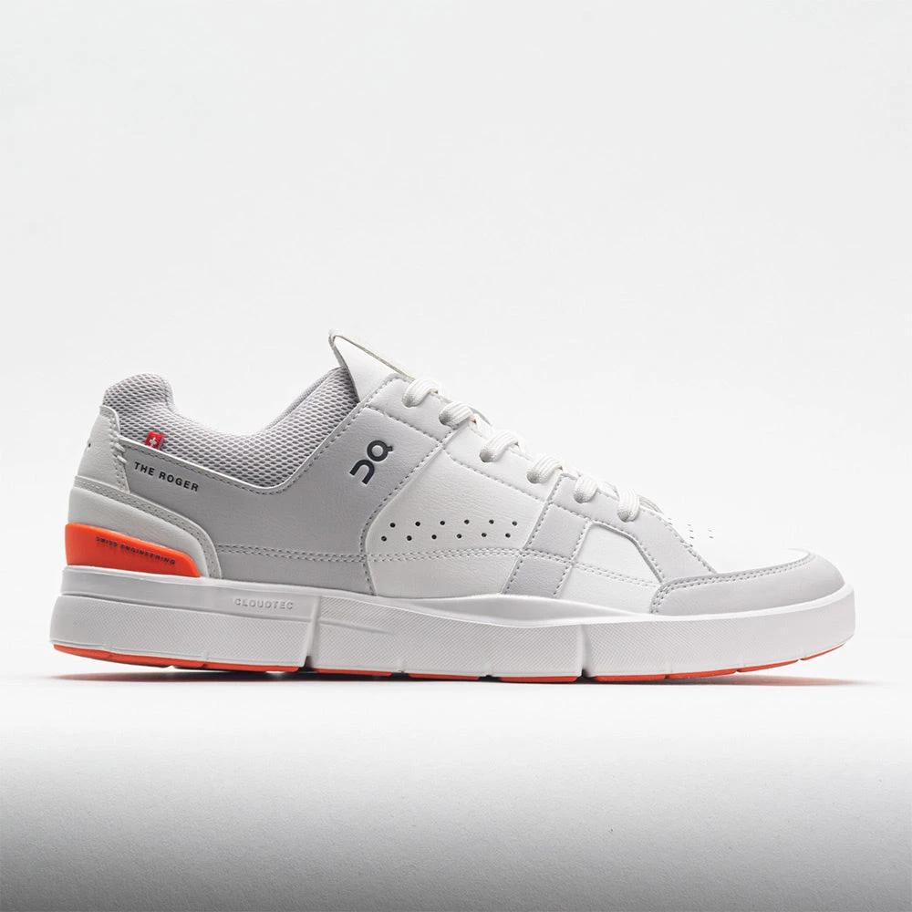 On Running On The Roger Clubhouse Men's Frost/Flame 3 On Running On The Roger Clubhouse Men's Frost/Flame