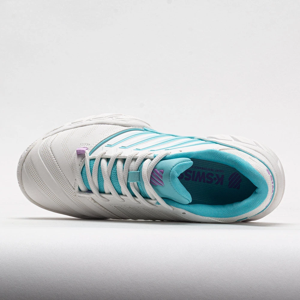 K-Swiss Bigshot Light 4 Women's Brilliant WhiteAngel Blue/Sheer Lilac 5 K-Swiss Bigshot Light 4 Women's Brilliant WhiteAngel Blue/Sheer Lilac - Image 3