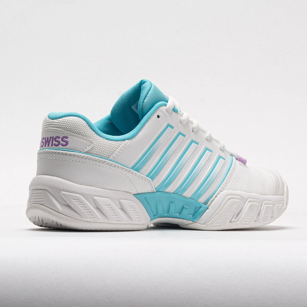 K-Swiss Bigshot Light 4 Women's Brilliant WhiteAngel Blue/Sheer Lilac 8 K-Swiss Bigshot Light 4 Women's Brilliant WhiteAngel Blue/Sheer Lilac - Image 6