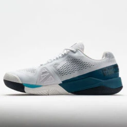 Wilson Rush Pro 4.0 Men's White/Blue Coral/Blue Atoll -Hoka Sports Gear Shop 116935 1