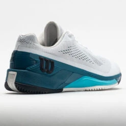 Wilson Rush Pro 4.0 Men's White/Blue Coral/Blue Atoll -Hoka Sports Gear Shop 116935 6