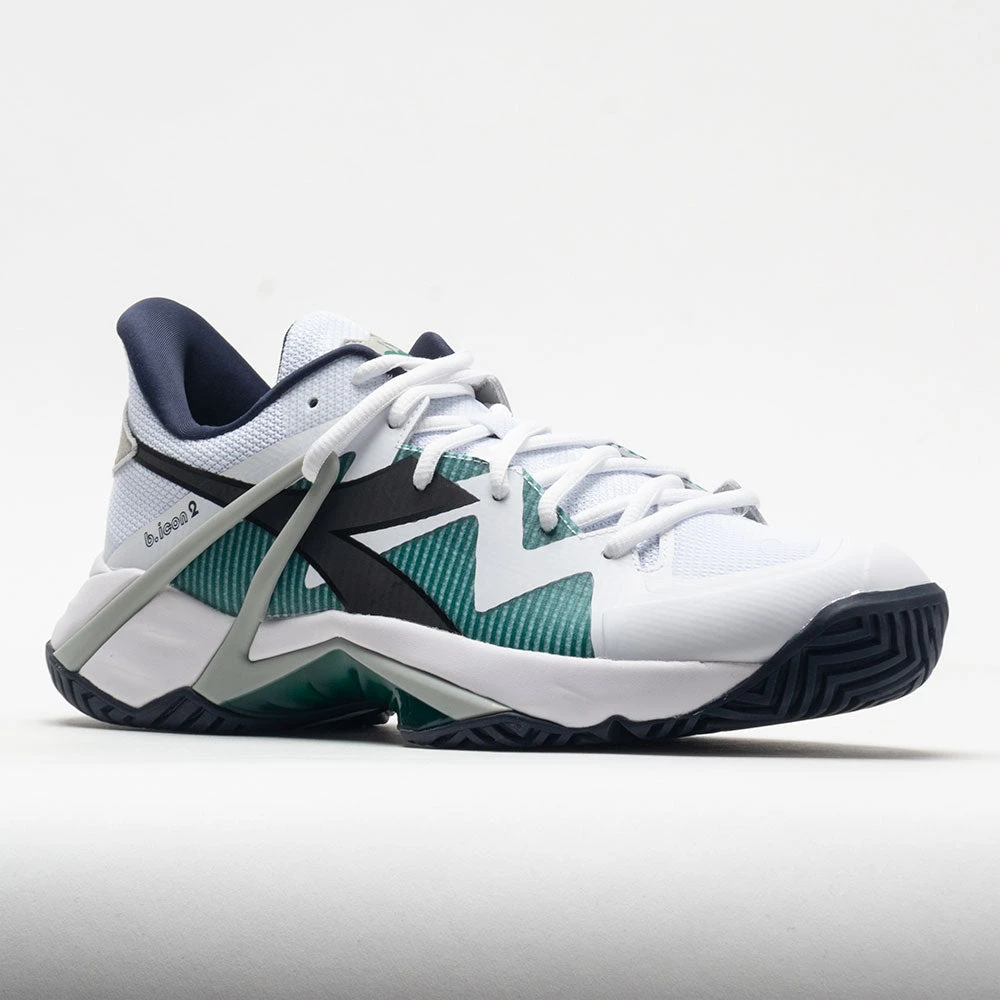 Diadora B.Icon 2 AG Men's White/Black/Blue Corsair 7 Diadora B.Icon 2 AG Men's White/Black/Blue Corsair - Image 5