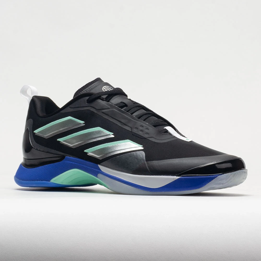 Adidas AvaCourt Women's Black/Silver Metallic/Lucid Blue 7 Adidas AvaCourt Women's Black/Silver Metallic/Lucid Blue - Image 5