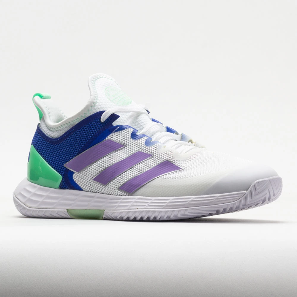 Adidas Adizero Ubersonic 4 Women's White/Violet Fusion/Silver Metallic 7 Adidas Adizero Ubersonic 4 Women's White/Violet Fusion/Silver Metallic - Image 5