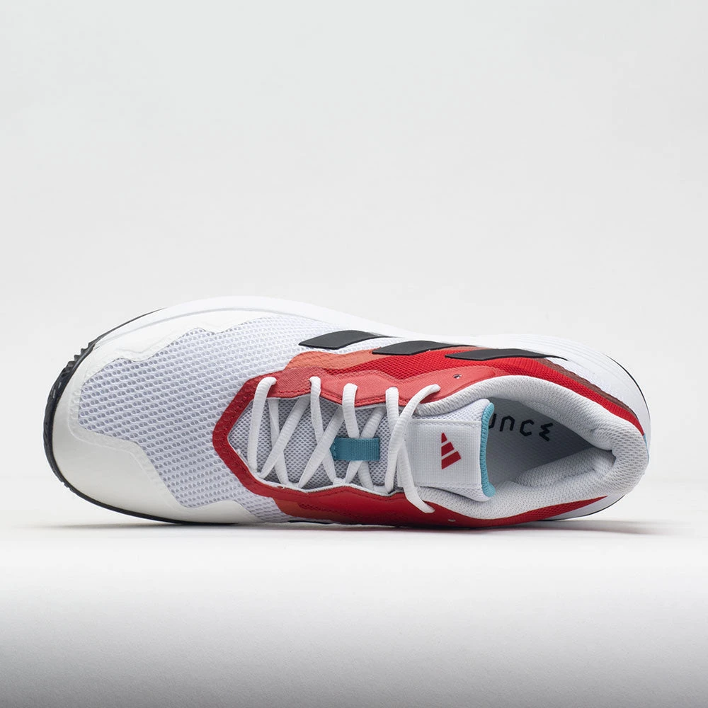 Adidas CourtJam Control Men's White/Black/Better Scarlet 5 Adidas CourtJam Control Men's White/Black/Better Scarlet - Image 3