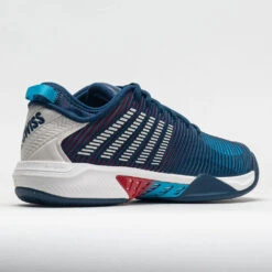 K-Swiss Hypercourt Supreme Men's Blue Opal/Blanc De Blanc/Lollipop -Hoka Sports Gear Shop 117123 6