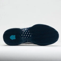 K-Swiss Hypercourt Express 2 Clay Men's Blanc De Blanc/Blue Opal/Lolli -Hoka Sports Gear Shop 117130 4