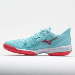 Mizuno Wave Exceed Tour 5 AC Women's Tanager Turpuoise/Paradise Pink -Hoka Sports Gear Shop 117140 1