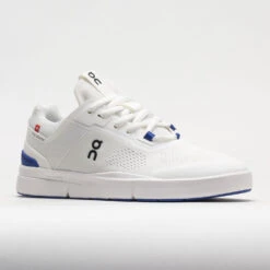 On Running On The Roger Spin Men's Undyed White/Indigo -Hoka Sports Gear Shop 117229 5