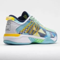 K-Swiss Hypercourt Supreme X Lucky In Love Gulf Stream/Green/Fire -Hoka Sports Gear Shop 117321 6