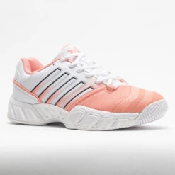 K-Swiss Bigshot Light 4 Junior Peach Amber/White/Asphalt -Hoka Sports Gear Shop 121333 5