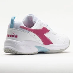 Diadora Challenge 5 SL Junior White/Pinklady -Hoka Sports Gear Shop 121358 6
