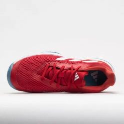 Adidas Barricade Junior Better Scarlet/White/Preloved Red -Hoka Sports Gear Shop 121361 2