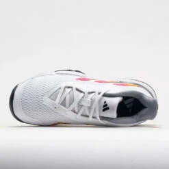 Adidas Barricade Junior White/Solar Gold/Lucid Fuchsia 10 Adidas Barricade Junior White/Solar Gold/Lucid Fuchsia -Hoka Sports Gear Shop 121362 2