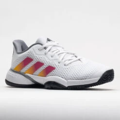 Adidas Barricade Junior White/Solar Gold/Lucid Fuchsia 12 Adidas Barricade Junior White/Solar Gold/Lucid Fuchsia -Hoka Sports Gear Shop 121362 5