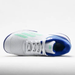 Adidas CourtFlash Junior White/Pulse Mint/Lucid Blue 10 Adidas CourtFlash Junior White/Pulse Mint/Lucid Blue -Hoka Sports Gear Shop 121369 2