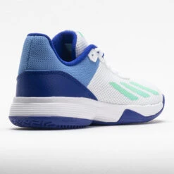 Adidas CourtFlash Junior White/Pulse Mint/Lucid Blue 13 Adidas CourtFlash Junior White/Pulse Mint/Lucid Blue -Hoka Sports Gear Shop 121369 6