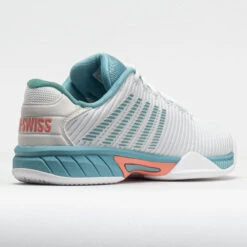 K-Swiss Hypercourt Express 2 Junior Blanc De Blanc/Nile Blue/Desert -Hoka Sports Gear Shop 121383 6